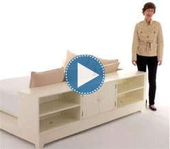 Ultimate Bookcase Storage Bed Set