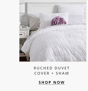 Ruched Duvet