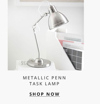 Metallic Penn Task Lamp