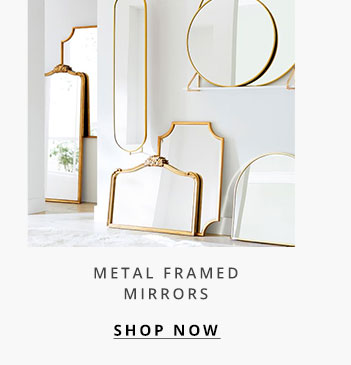 Metal Framed Mirrors