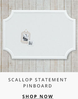Scallop Statement Pinboard