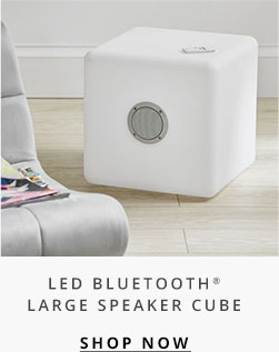 LED Bluetooth Large Speaker Cube