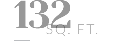 132 sq. ft.