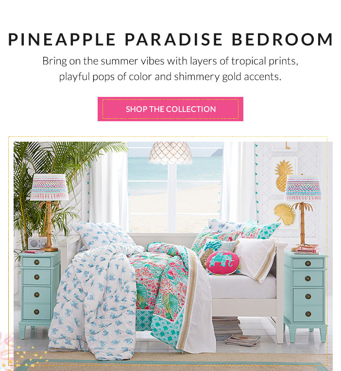 Pineapple Paradise Bedroom