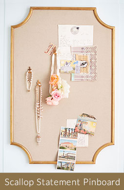 Scallop Statement Pinboard