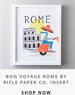 Bon Voyage Rome Insert