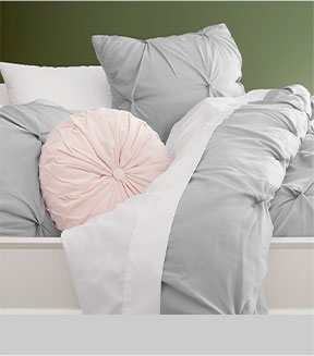 shop pintuck comforter