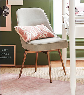 shop mid-century swivel chair