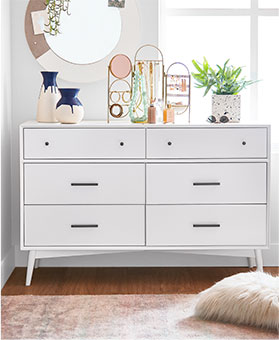 shop mid-century dresser