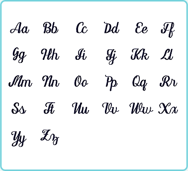 Monogram Style 7 Complete List
