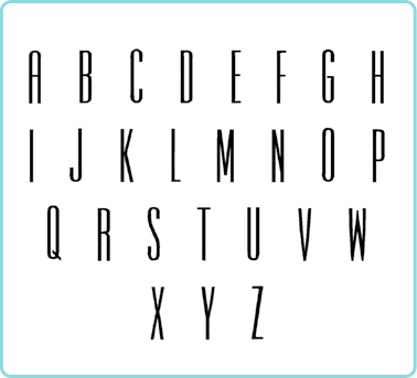 Monogram Style 86 Complete List
