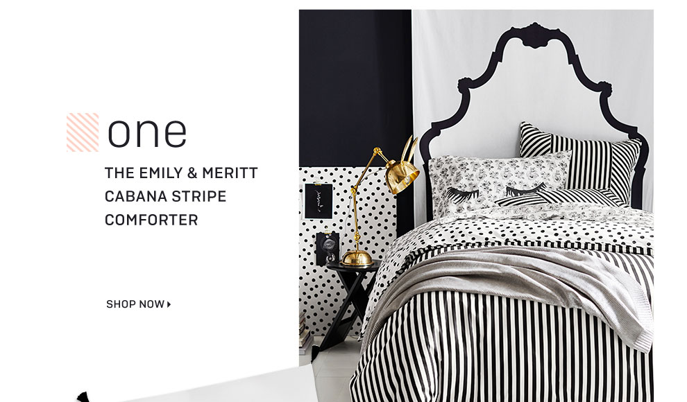 The Emily & Meritt Cabana Stripe Comforter