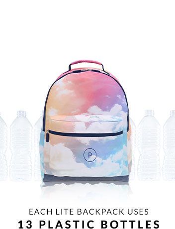 Each Lite Backpack Uses 13 Plastic Bottles